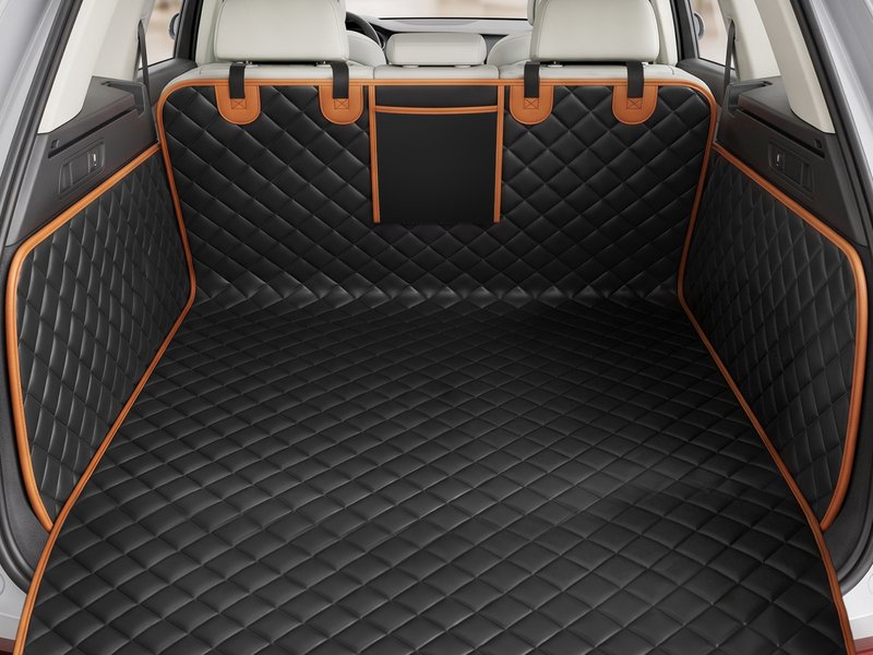 Rear Bench Car Pet Seat Cover with Edging - Car Pet Seat from Cat Knight