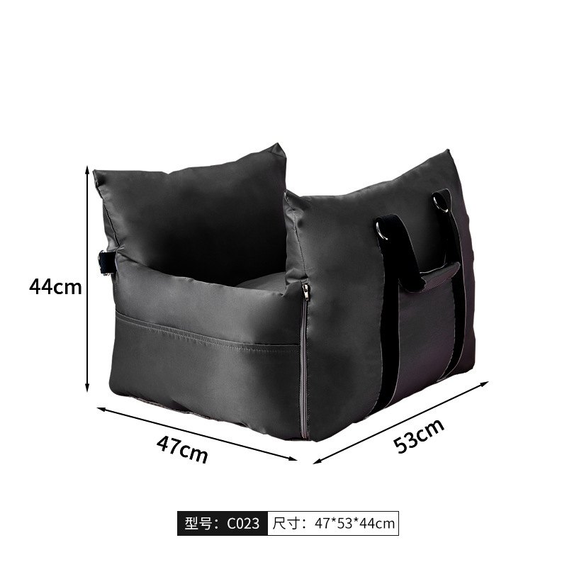 Foldable Pet Carrier Bag for Small Dogs and Cats, Black - Pet Carrier Bag from Cat Knight