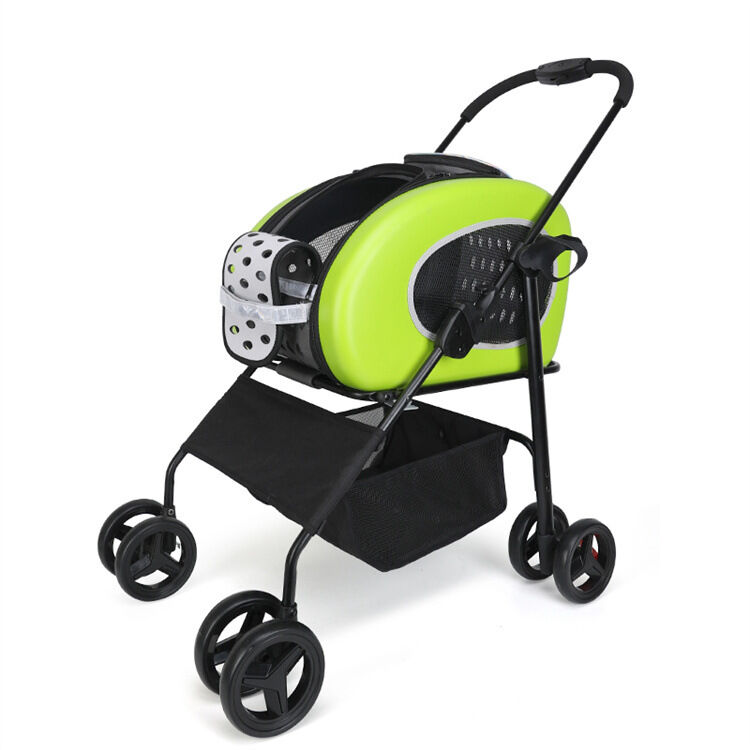 Multifunctional Breathable Cat Backpack Stroller for Small Dogs - view 3