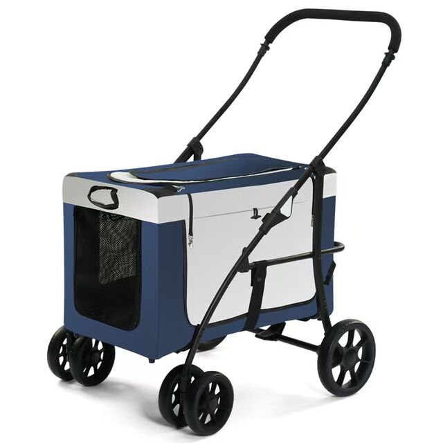 2-in-1 Detachable Pet Stroller & Cart - Cat Knight