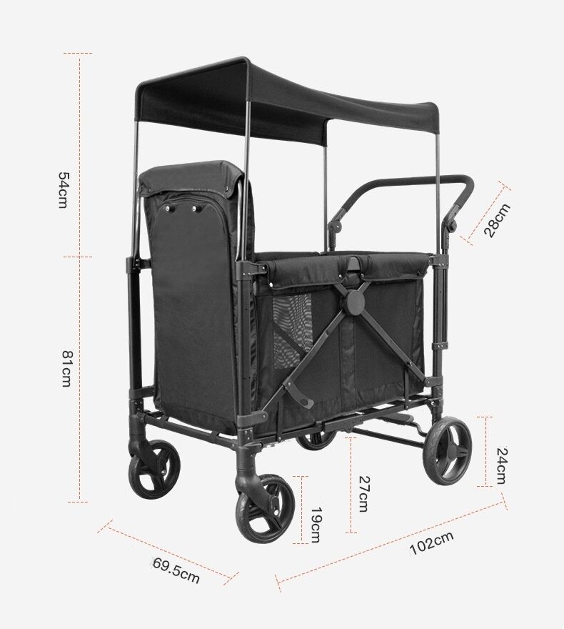 Large Pet Stroller for Elderly or Injured Dogs - view 2