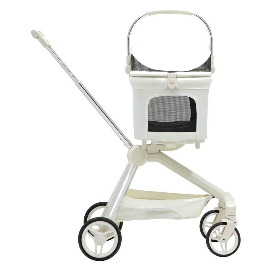 Luxury Pet Stroller with Detachable Carrier for Small & Medium Dogs - view 3