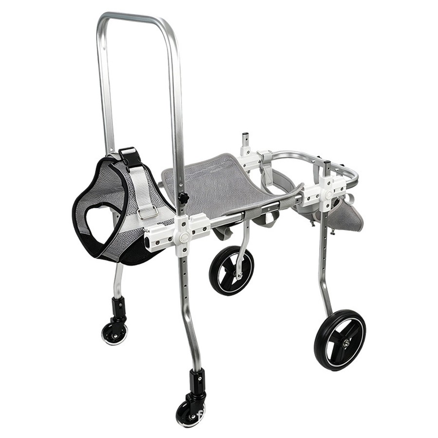 Dog wheelchair, rear-leg mobility cart for disabled, injured and senior dogs