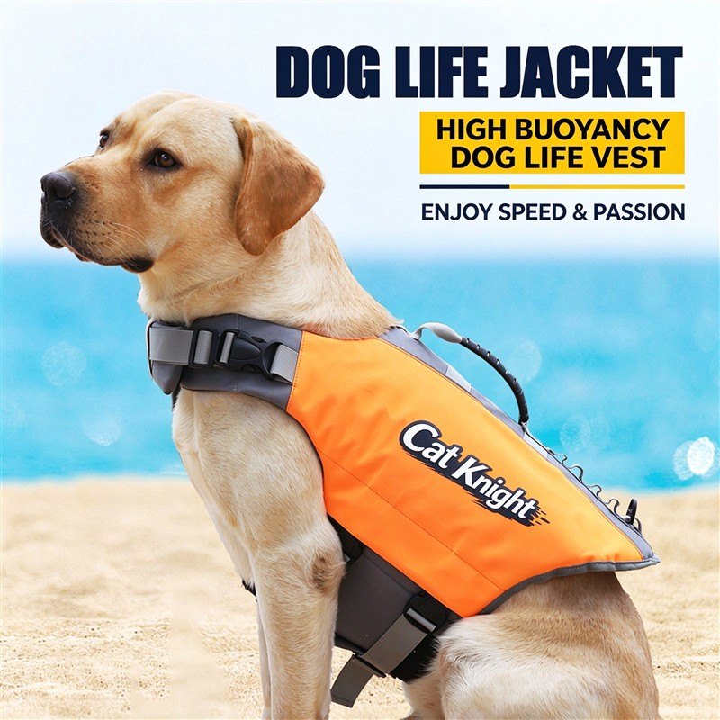 Dog life jacket, high buoyancy
